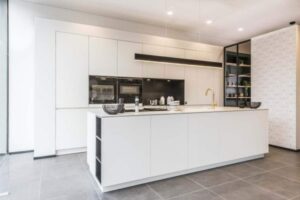 Witte design keuken